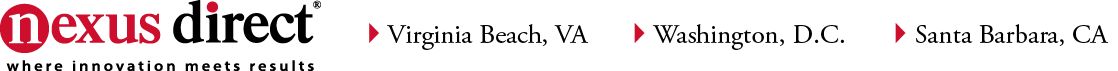 NexusDirect Logo and Address
